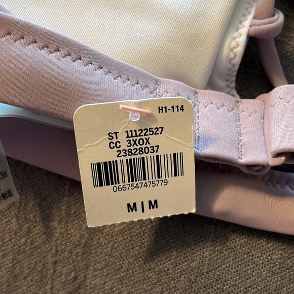 Pink Victoria's secret lavender swim top size M - Picture 3 of 5